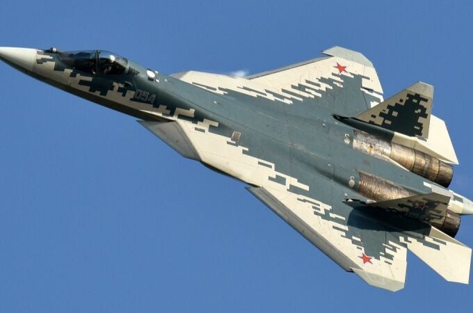 Su-57: el caza furtivo ruso que ha vuelto al combate en la guerra de Ucrania Su-57: el caza furtivo ruso que ha vuelto al combate en la guerra de Ucrania