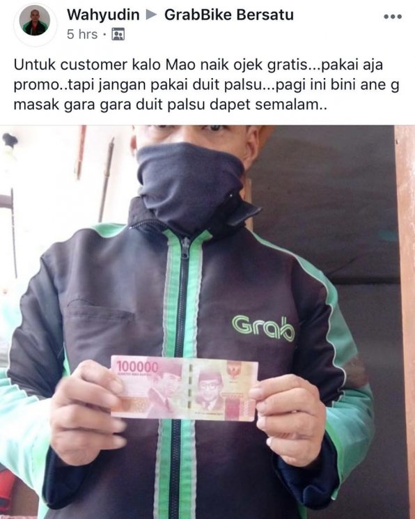 Cerita pilu sopir ojol. (Instagram/@newdramaojol.id)