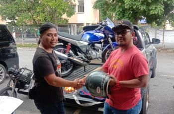 Motor Yamaha Dibarter untuk Sebuah Helm, Sekeren Apa Sih?