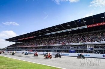 Ilustrasi start balapan MotoGP di Thailand.[Crash.net]