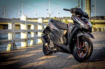 Modifikasi Honda Vario 150 Tampil Gahar, Ganti 'Jubah' Full Serat Karbon