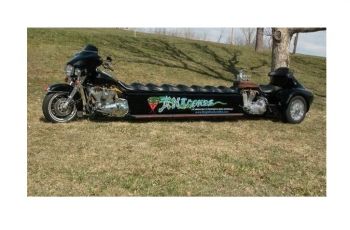 Harley-Davidson Disulap Jadi Super Panjang, Bisa Bawa 9 Penumpang Bro!