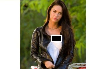Potret Megan Fox Tunggangi Motor Sport, Bikin Salah Fokus