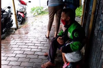 Bikin Sedih, Balita Anak Ojol Tanya Ayahnya: Dapat Orderan Apa Nggak?