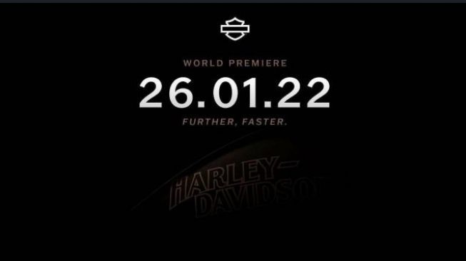 Teaser model baru dari Harley-Davidson yang akan rilis pada Januari 2022 (Visordown)